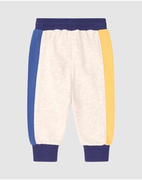Huxbaby - Camping Dino Colour Block Trackpants - Babies