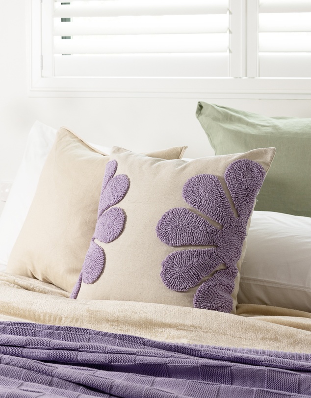 Bambury - Solomon Throw Lilac