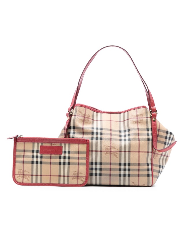 Pre-Loved by Azura Reborn - Pre-Loved Small Haymarket Check Coated Canvas Canterbury Tote