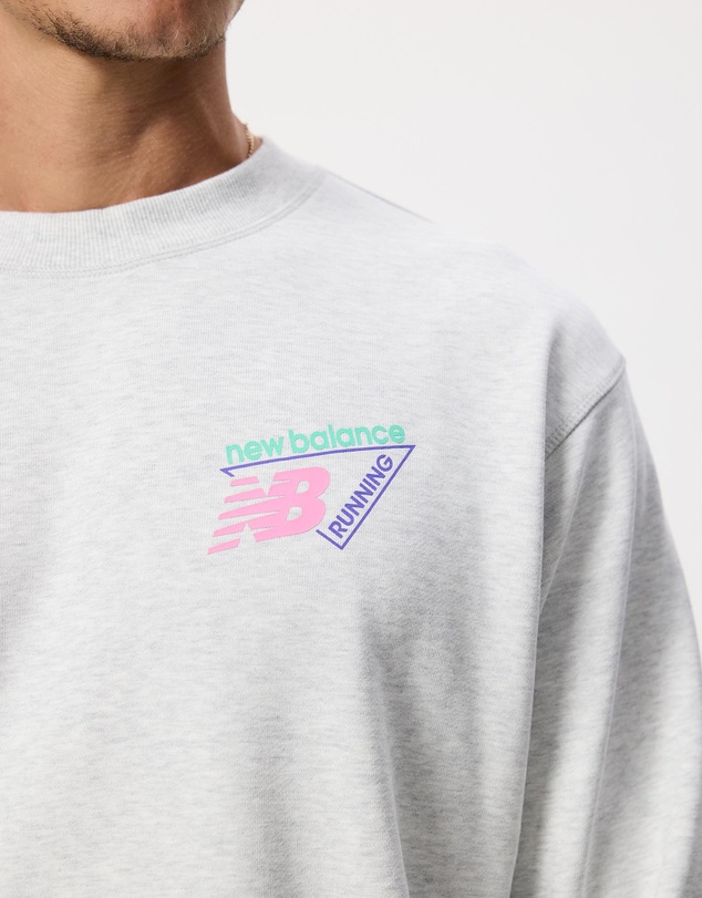 New Balance - Classic Tri-Logo French Terry Crew