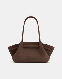JW PEI - Hana Wide Faux Suede Tote Bag