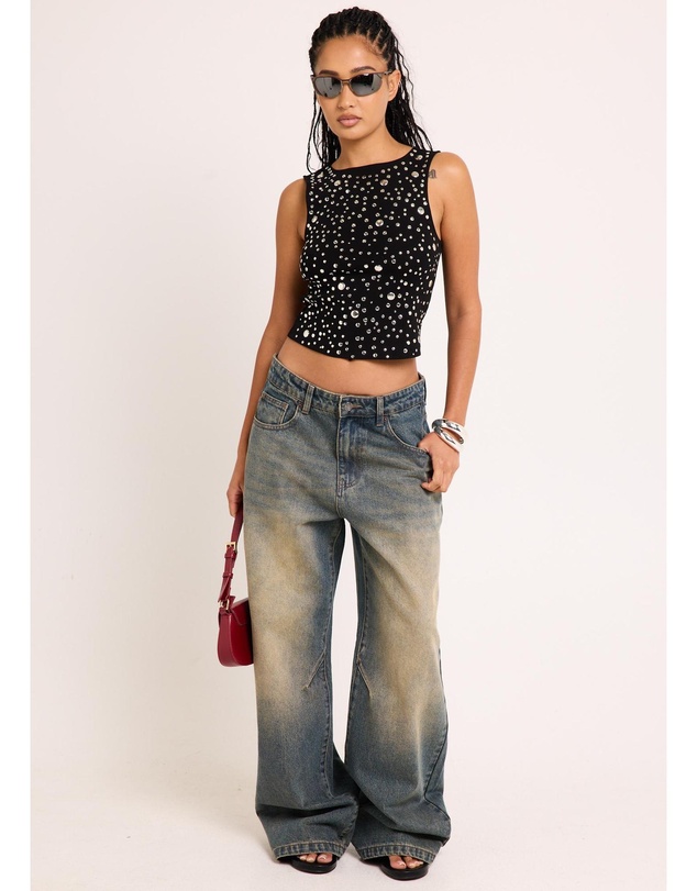 Neon Hart - Metalica Stud Tank