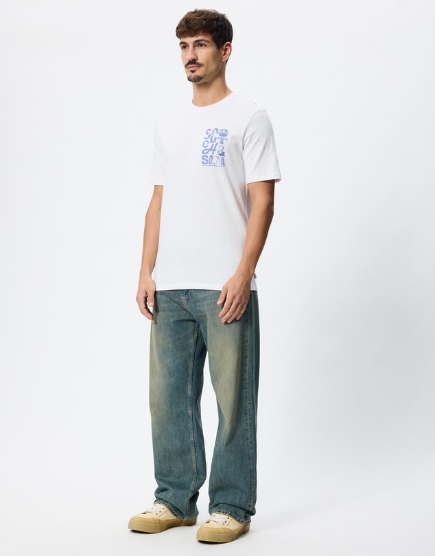 Scotch & Soda - Regular Fit Left Chest Logo T-Shirt