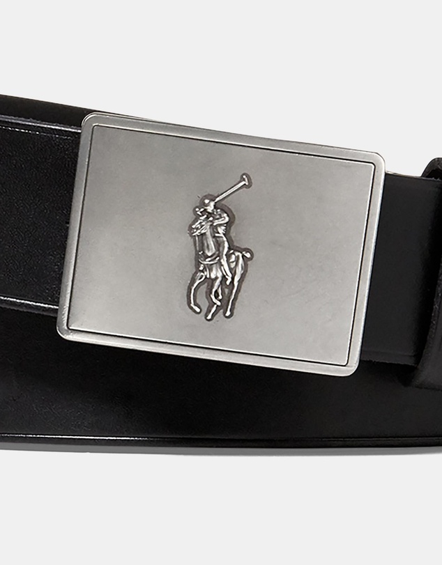 Polo Ralph Lauren - Pony Plaque Leather Belt