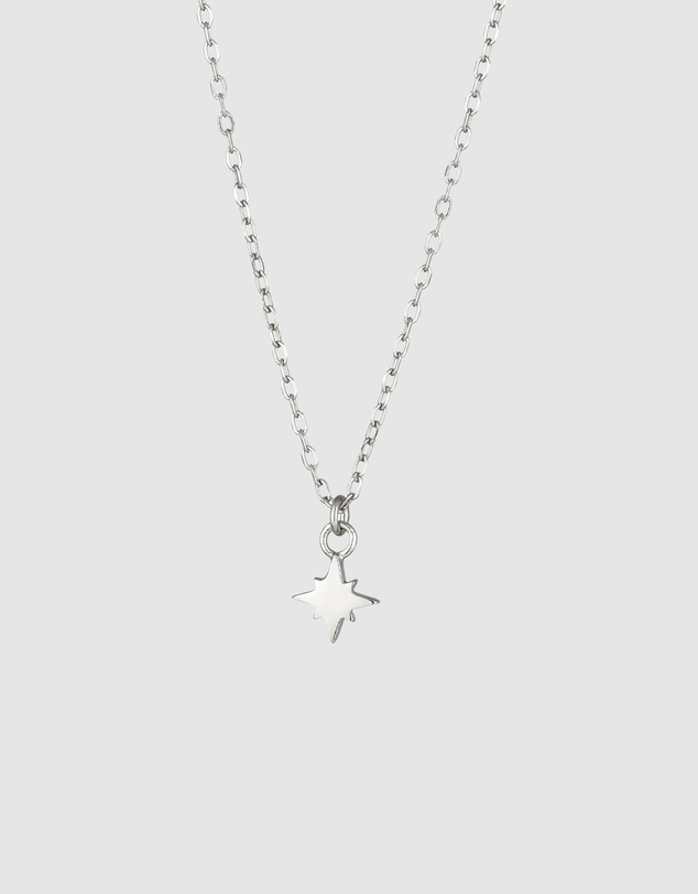 Elli Jewelry - Necklace Crystal Star 925 Sterling Silver