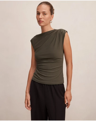 Forever New - Logan Asymmetrical Shoulder Top
