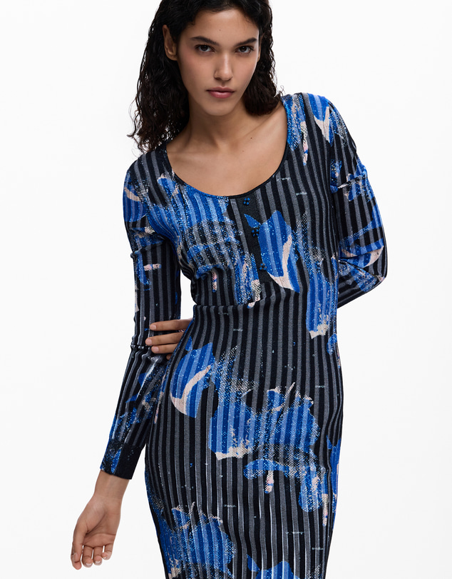 Desigual - Midi pleated dress