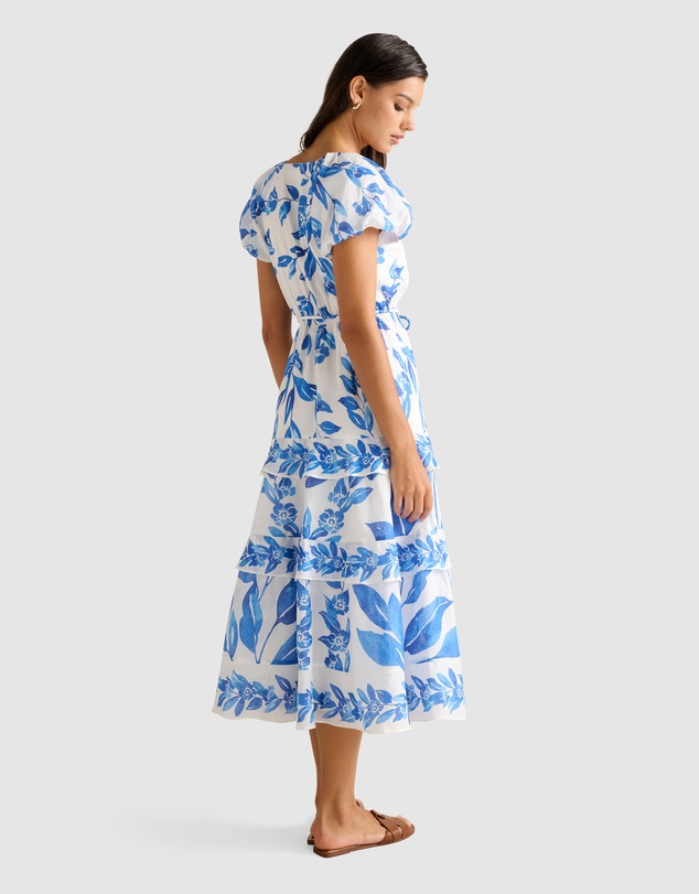 Forever New - Iris Tiered Ruffle Midi Dress