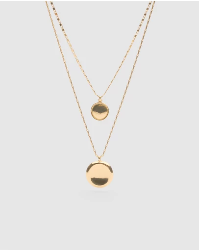 Seed Heritage - Sculptural Pendant Layered Necklace