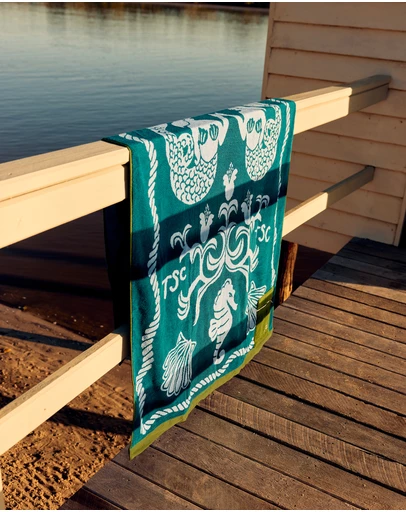 The Somewhere Co - My Own Muse Premium Beach Towel