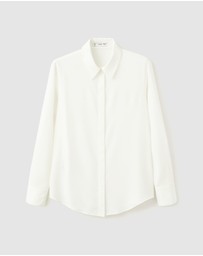 M.N.G - Fluid Long-Sleeved Blouse