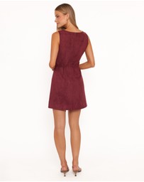 Petal & Pup - Sharna Mini Dress - Burgundy
