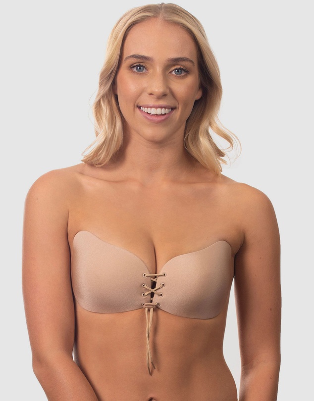 B Free Intimate Apparel - Push-Up Stick On Bra - 2 Pack (A-B-C-D-DD-E-F) Cup