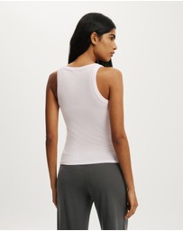 Cotton On - Sheer Layer Scoop Tank