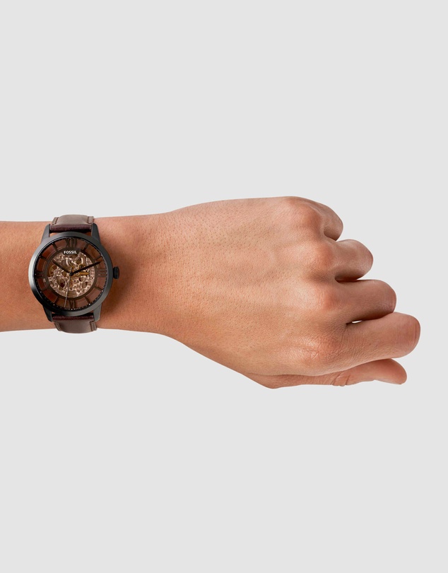 Fossil - Townsman Dark Brown Automatic Mechanical Watch