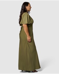 Sunday In The City - Electric Guitars Maxi Dress