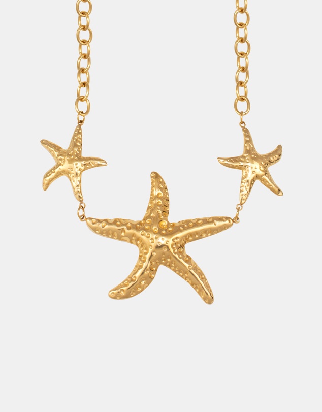 Zoe Olivia - Waterproof Starfish Statement Necklace