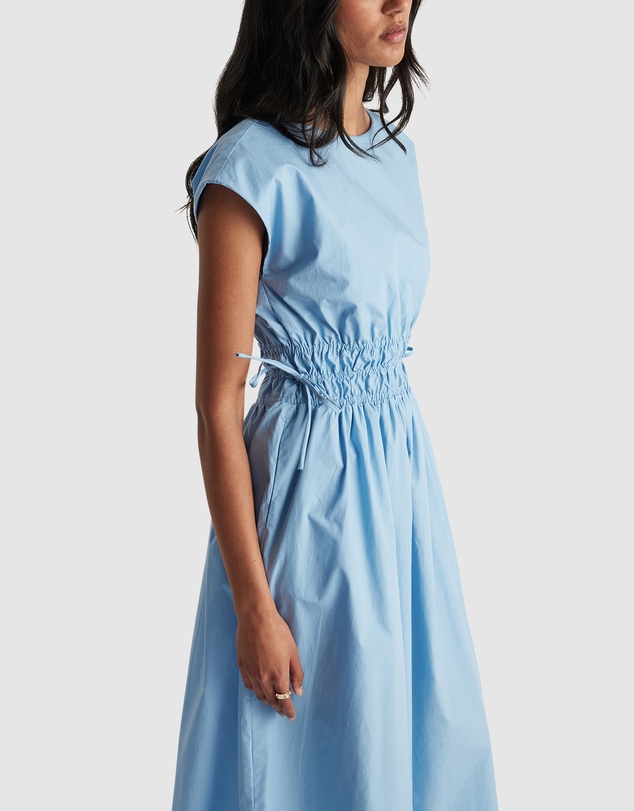 Decjuba - Zoe Shirred Waist Midi Dress