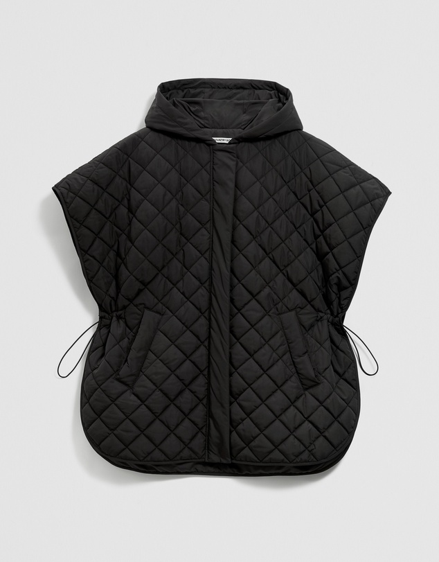Country Road - Quilted Poncho