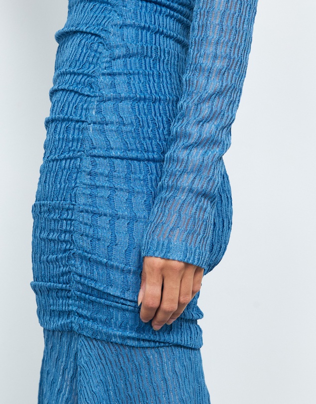 AERE - Valentina Off Shoulder Midi Dress