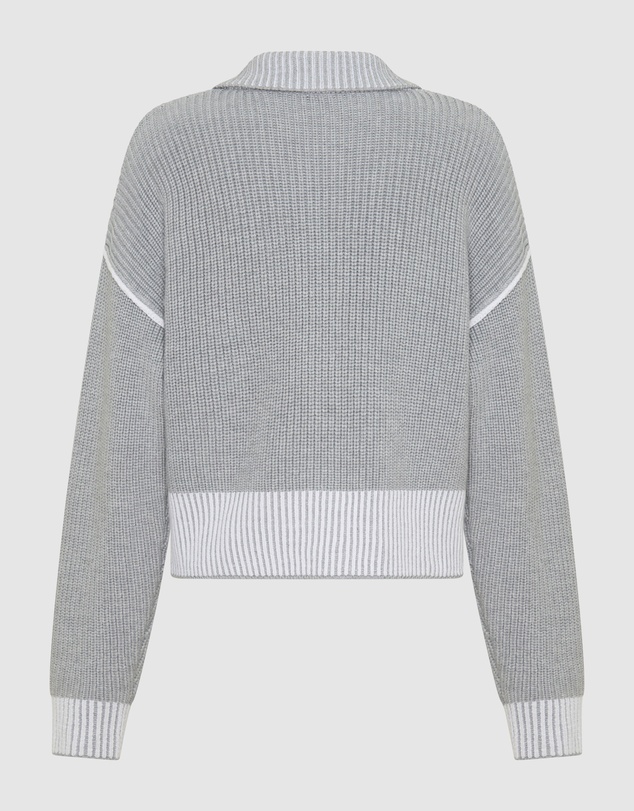 Arms Of Eve - Cortina Double Zip Knit - Ash