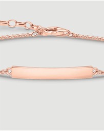 THOMAS SABO - Bracelet Classic With Heart & Infinity Rose Gold