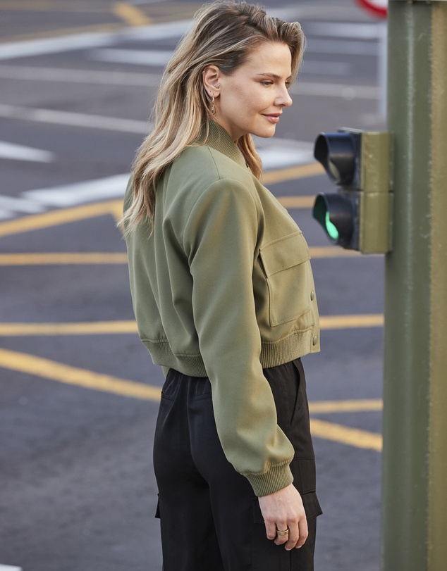 Sosandar - Utility Bomber Jacket
