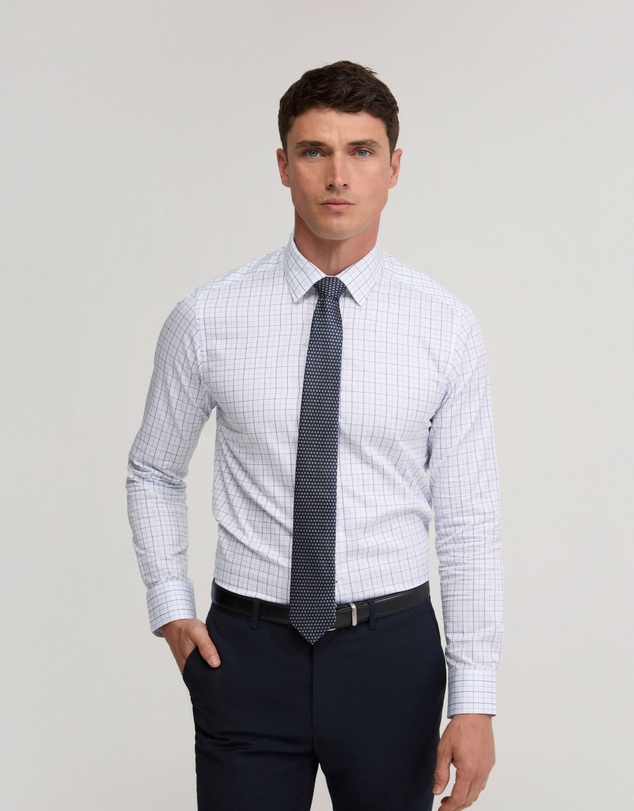 Oxford - Beckton Cotton Checked Shirt
