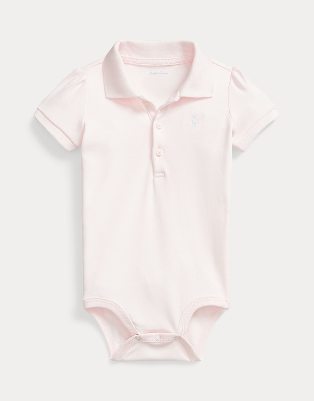 Polo Ralph Lauren - Soft Cotton Polo Bodysuit - Babies