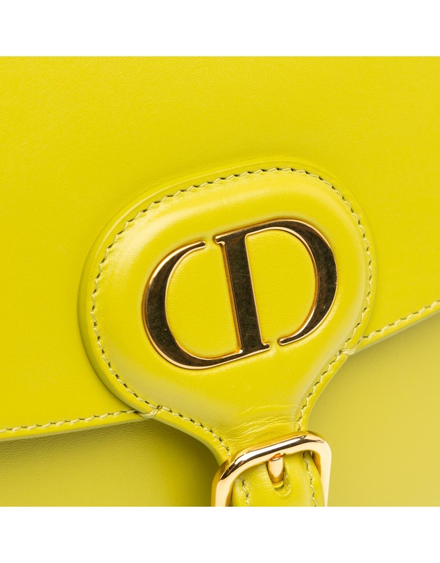 Pre-Loved by Azura Reborn - Pre-Loved dior Pre-owned Dior Caro Saddle Bag Lime