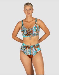 Baku Swimwear - Tulum E-F-G Cup Lace Up Bikini Bra Top