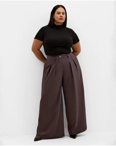 City Chic - Abbie Wide Leg Pant