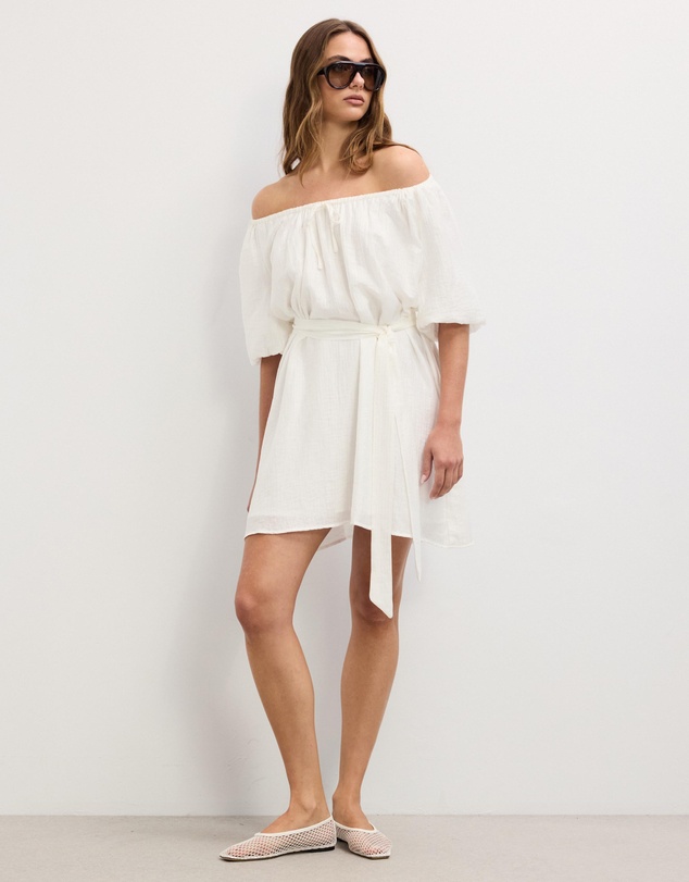 The Fated - Adjustable Neck Mini Dress