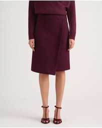 David Lawrence - Galahad Felted Wool Skirt