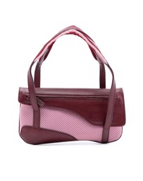 Pre-Loved by Azura Reborn - Pre-Loved Leather Trimmed Mesh Handbag