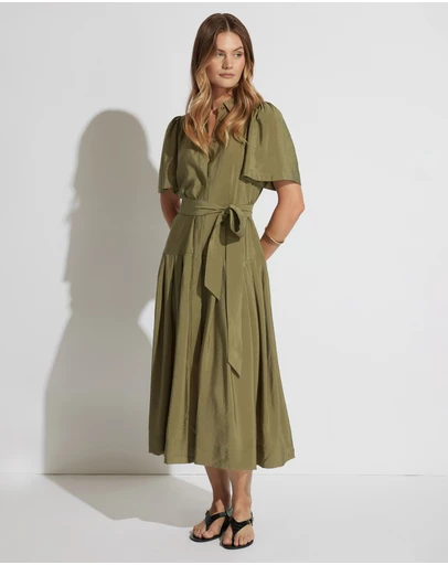 Decjuba - Sierra Midi Shirt Dress