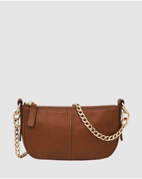 Fossil - Jolie Brown Mini Crossbody Bag