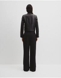 Country Road - Leather Biker Jacket