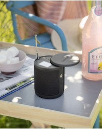 Kreafunk - Kreafunk Dabbie Dab+/Fm Radio W/ Bluetooth - Black