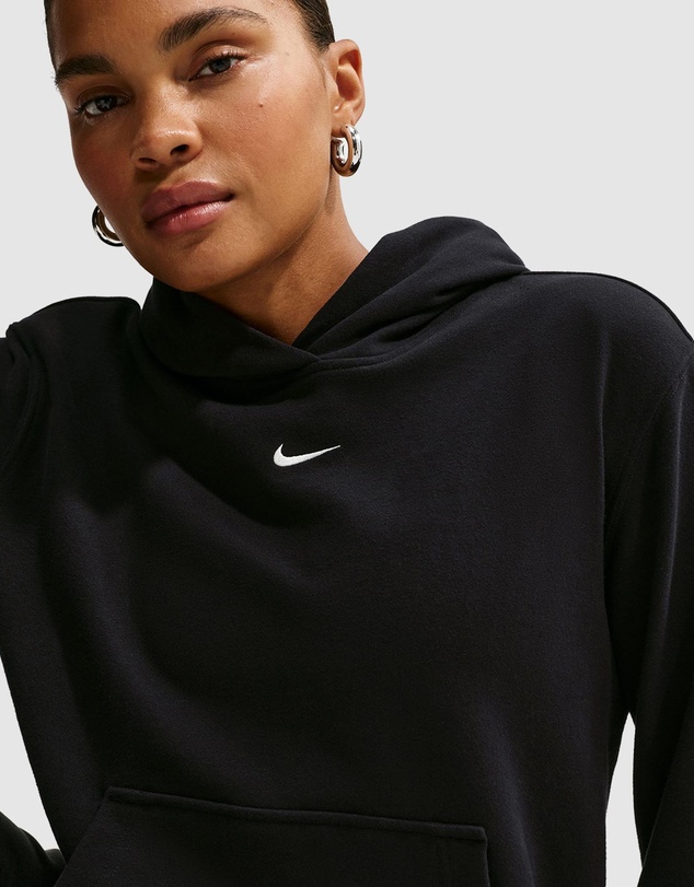 Nike - Studio Fleece Lightweight French Terry Pullover Hoodie