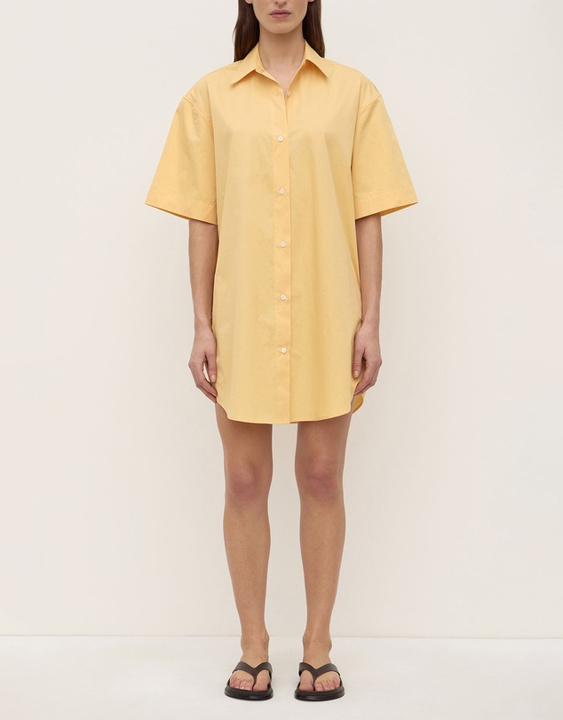 Assembly Label - Kaylee Poplin Short Sleeve Shirt Dress
