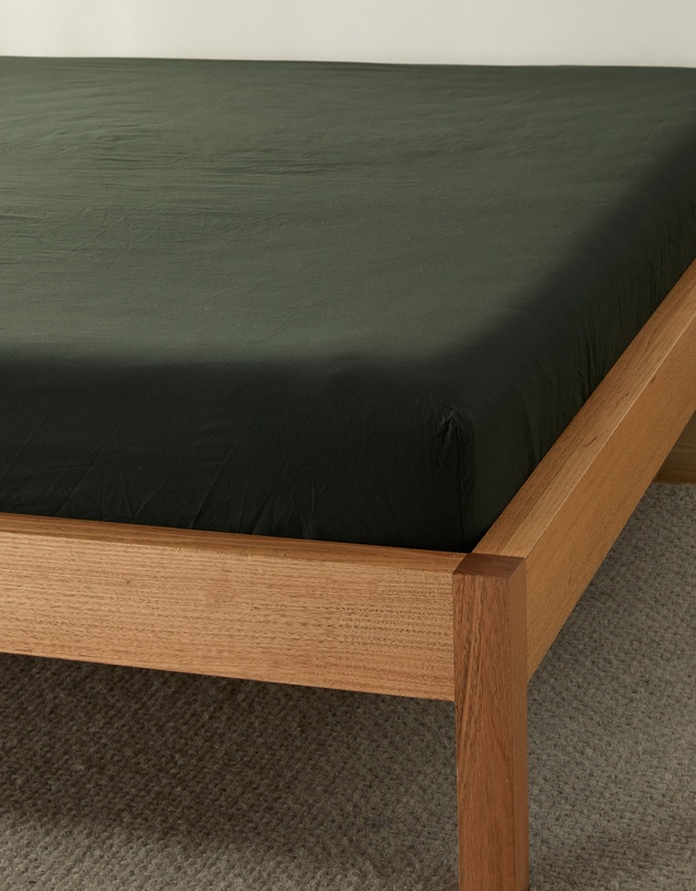 Sheet Society - Leo Washed Cotton Fitted Sheet Set