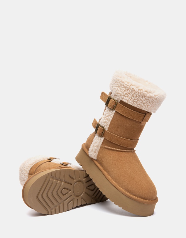 EVERAU - Australian Shepherd Ugg Short Nordel Cow Suede Upper UGG Boots