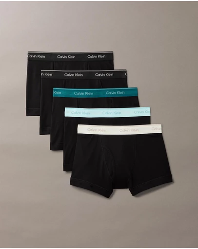 Calvin Klein - 5-Pack Cotton Trunks