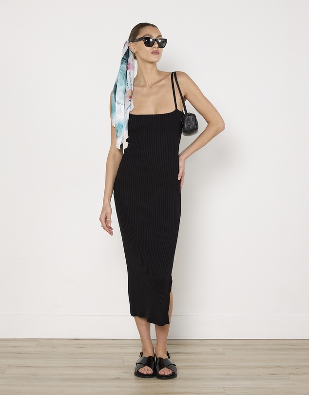 Cirkular - Pre-Loved - Anna Quan Ribbed Knit Pencil Dress