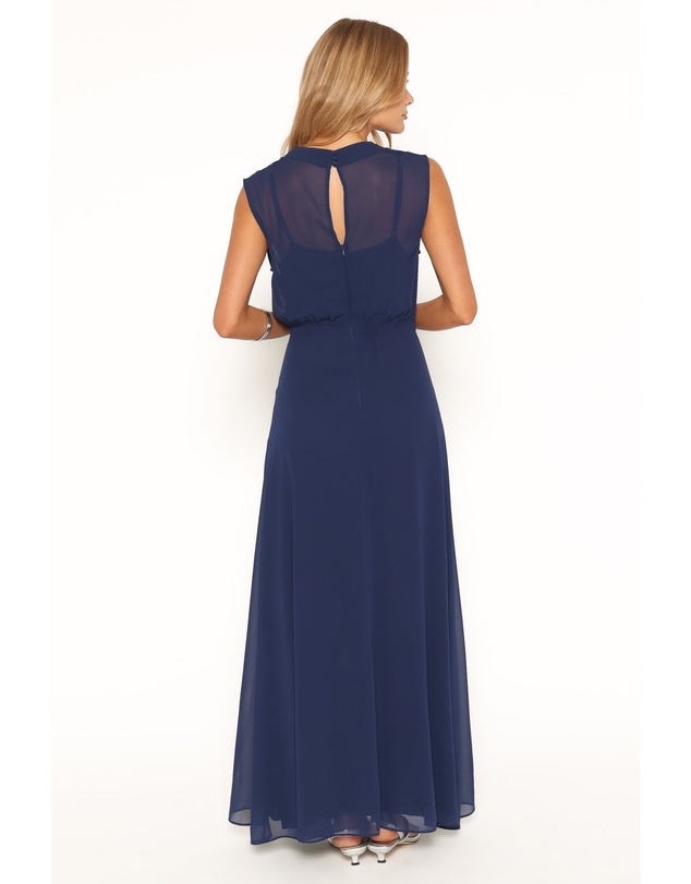 Petal & Pup - Sakura Midi Dress - Navy
