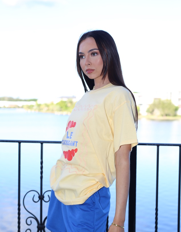 Vacancy Co - Le Croissant Tee