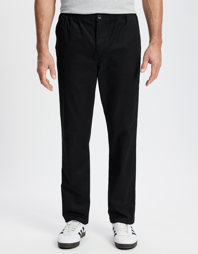 Staple Superior - Casual Elastic Waist Pants