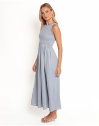 Petal & Pup - Camila Maxi Dress - Blue