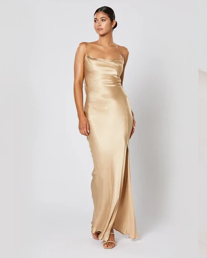 Winona - Cheri Dress Gold